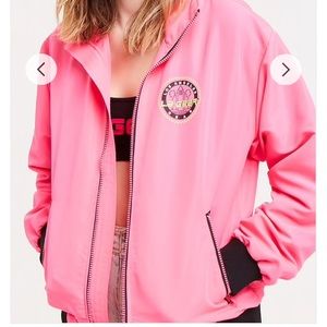 LA Gear Forever 21 neon pink jacket